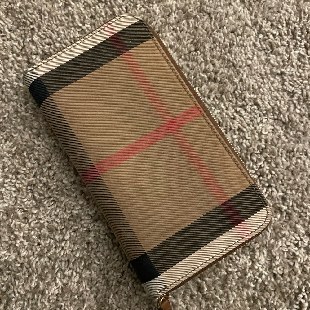 Burberry House Check Sartorial Women's Wallet - Brown - Picture 2 of 3